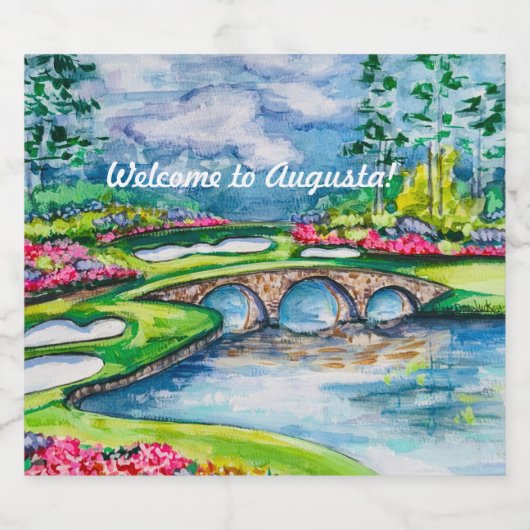 Augusta 2025 schaumweinetikett (Einzelnes Label)