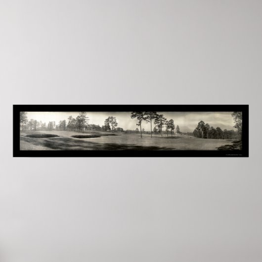 Augusta Country Club Foto 1909 Poster (Vorne)