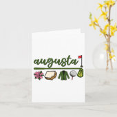 Augusta Georgia, Azalea, Golf, Pimento Cheese, Jac Karte (Gelbe Blume)