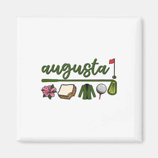 Augusta Georgia, Azalea, Golf, Pimento Cheese, Jac Magnet (Vorne)