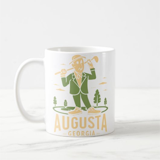 Augusta Georgia Golf Kaffeetasse (Links)