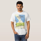 Augusta Georgia Golf Poster T-Shirt (Vorne ganz)