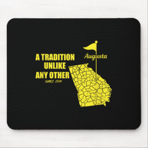 Augusta Georgia Golfshirt Golf im April  Mousepad