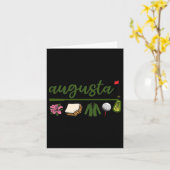 Augusta Georgia Karte (Gelbe Blume)