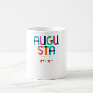 Augusta Georgia Mitte Jahrhundert, Pop Art, Kaffeetasse