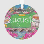 Augusta, Georgia Ornament (Rückseite)
