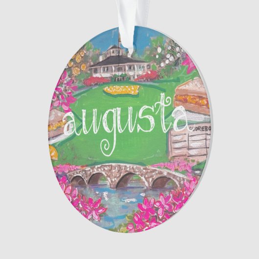 Augusta, Georgia Ornament (Vorderseite)