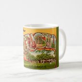 Augusta Georgia Retro Tasse (VorderseiteRechts)