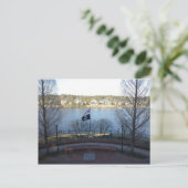 Augusta Georgia Riverwalk Postkarte (Stehend Vorderseite)