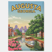 Augusta Georgia Travel Magnet (Vorderseite)