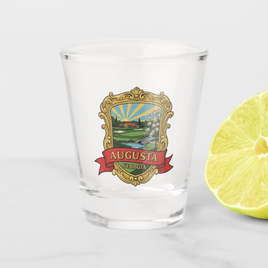 Augusta Georgia Travel Schnapsglas (Vorderseite)