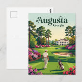 Augusta, Georgia, USA Postkarte (Vorne/Hinten)