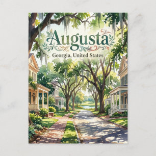 Augusta, Georgia, Vereinigte Staaten Georgia Postkarte