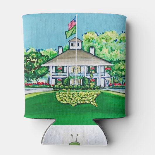 Augusta, Georgia Zuhause der Masters Dosenkühler (Rückseite)
