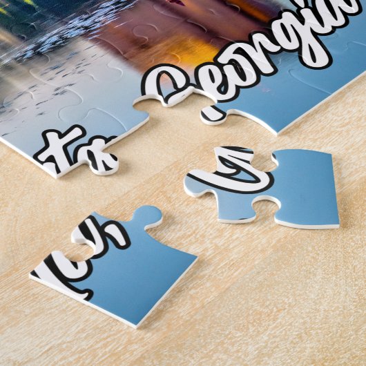 Augusta, Georgien, USA Puzzle (Seite)