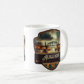 Augusta, Georgien | VINTAG Kaffeetasse (VorderseiteRechts)