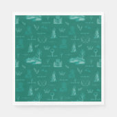 Augusta Golf Green Toile Servietten (Vorderseite)