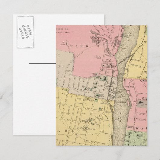 Augusta, Kennebec Co Postkarte (Vorne/Hinten)