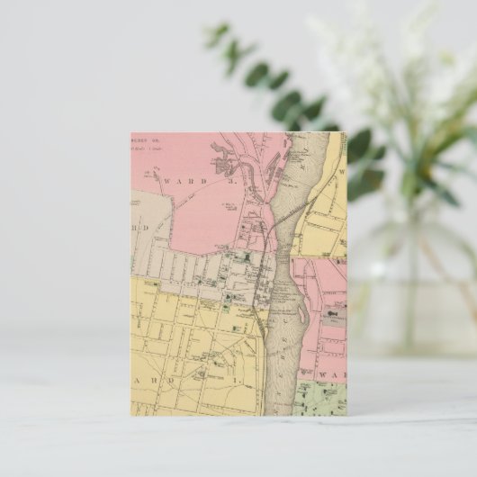 Augusta, Kennebec Co Postkarte (Stehend Vorderseite)