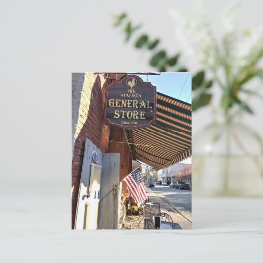 AUGUSTA KENTUCKY GENERAL STORE POSTCARDS POSTKARTE (Stehend Vorderseite)