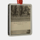 Augusta-Kirchen-Stuart-Wohnsitz Silbernes Ornament (Rechts)