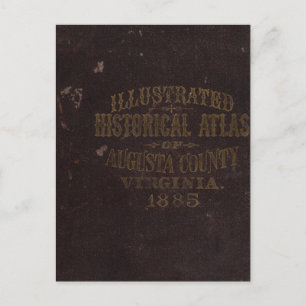 Augusta-Landkreis, Virginia Postkarte