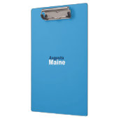 Augusta, Maine Clipboard Klemmbrett (Links)