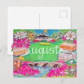 Augusta National Ikonen Postkarte (Vorne/Hinten)