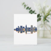Augusta Skyline Einladungspostkarte (Stehend Vorderseite)