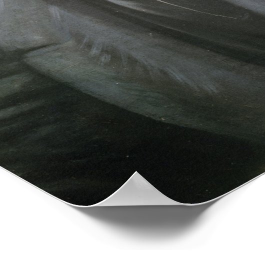 Auguste Comte Poster (Ecke)