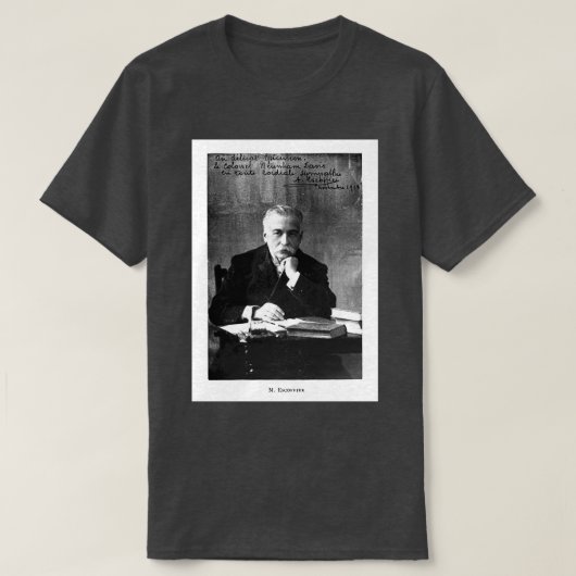 Auguste Escoffier T-Shirt (Design vorne)