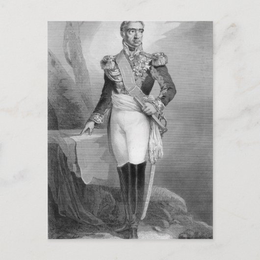 Auguste Frederic Louis Viesse de Marmont Postkarte (Vorderseite)