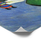 Auguste Macke - Gartenbild, beliebtes Gemälde, Poster (Ecke)