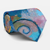 Auguste Macke - Hommage an Abstrakte moderne Kunst Krawatte (Gerollt)