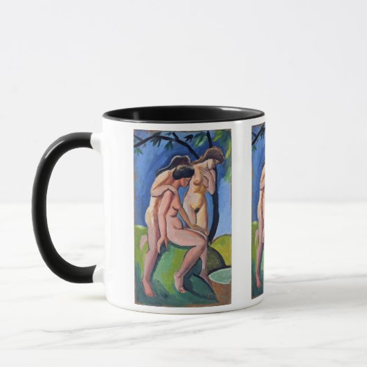 Auguste Macke Three Acts Tasse (Links)
