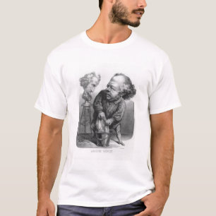 Auguste Preault (1809-79), Karikatur von 'Le Bou T-Shirt