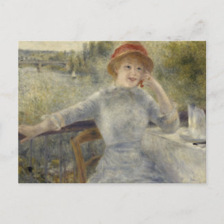 Auguste Renoir - Alphonsin Fournaise Postkarte