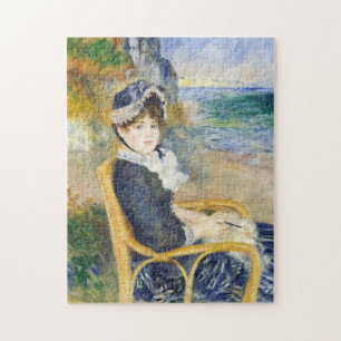 Auguste Renoir Am Strand Frauenporträt Puzzle