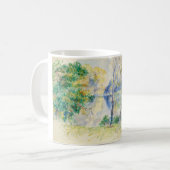 Auguste Renoir - Aussicht auf den Park Kaffeetasse (Vorderseite Links)