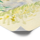 Auguste Renoir - Aussicht auf den Park Poster (Ecke)