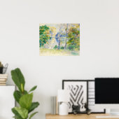 Auguste Renoir - Aussicht auf den Park Poster (Heimbüro)