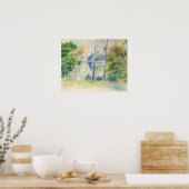 Auguste Renoir - Aussicht auf den Park Poster (Küche)