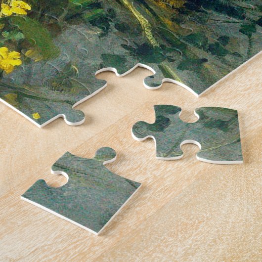 Auguste Renoir - Blume in einer Vase Puzzle (Seite)