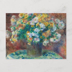 Auguste Renoir - Chrysanthemums Postkarte