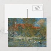 Auguste Renoir - Der Ententeich Postkarte (Vorne/Hinten)