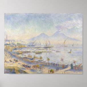 Auguste Renoir - Die Bucht von Neapel Poster