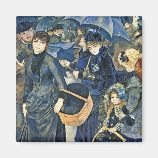 Auguste Renoir - Die Umbrellas Magnet (Vorne)