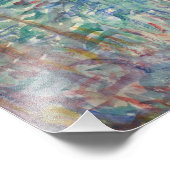Auguste Renoir - Flusslandschaft Fotodruck (Ecke)