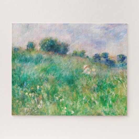 Auguste Renoir Green Woman Child Puzzle (Horizontal)