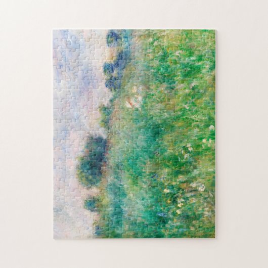 Auguste Renoir Green Woman Child Puzzle (Vertikal)